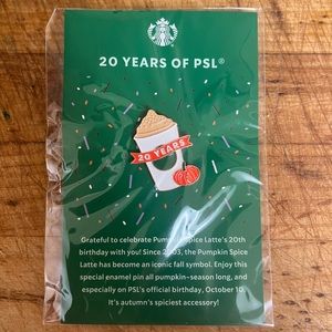 Starbucks Pumpkin Spice limited edition pin